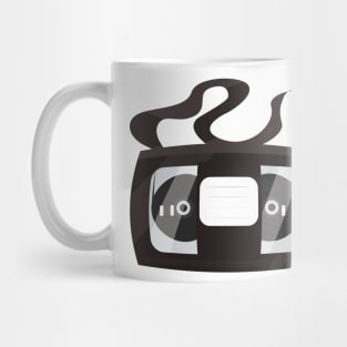 VHS Casette tape. Mug